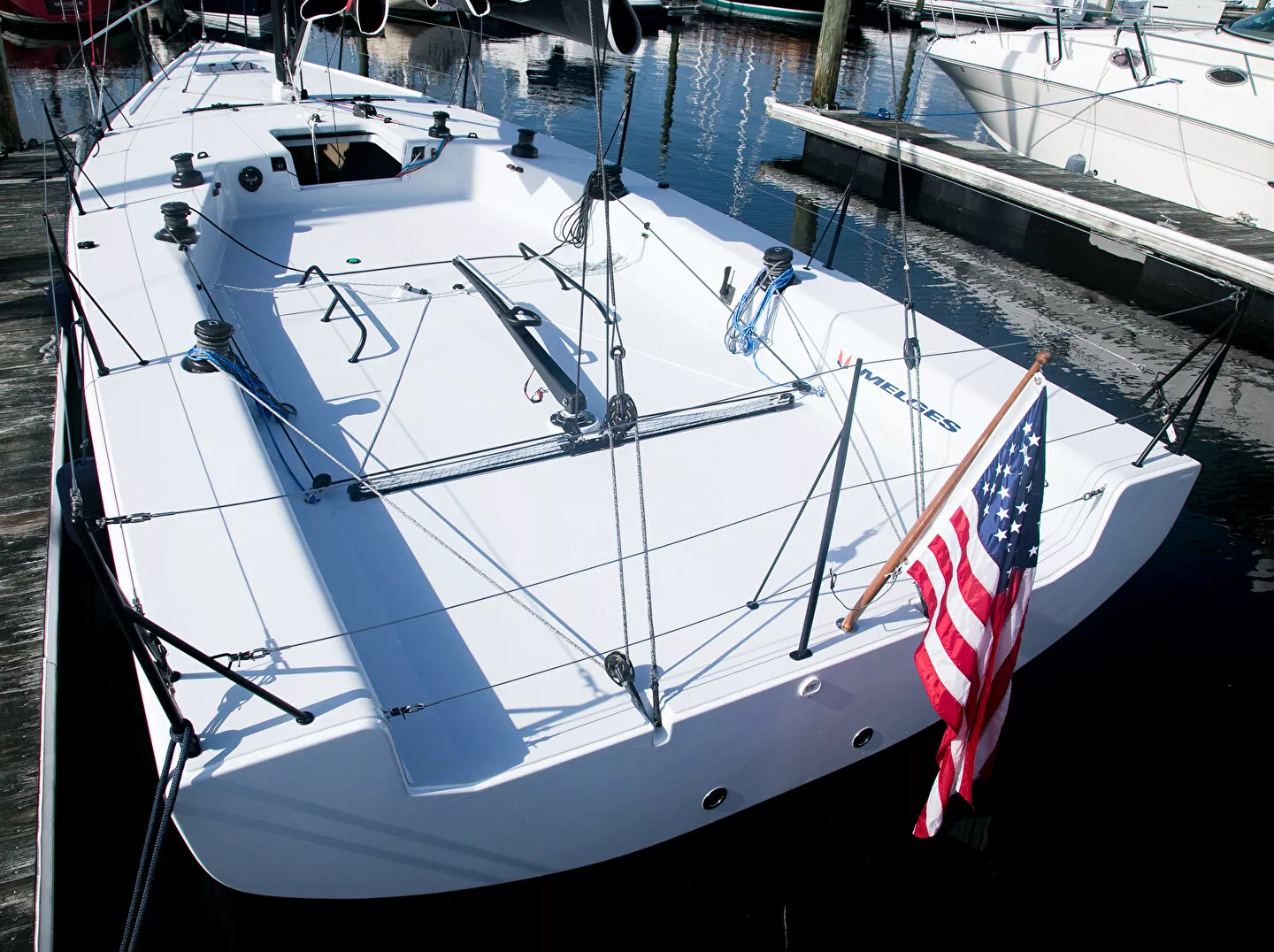 merページ Melges IC37 Deck Layout | Harken