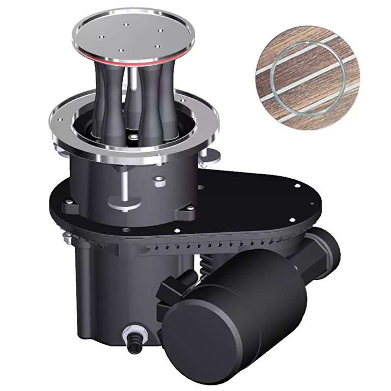 600 CLR Custom Top Electric Mooring Winch - 12V Horizontal, Dual ...
